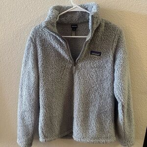 Patagonia Soft Gray Sherpa Jacket
